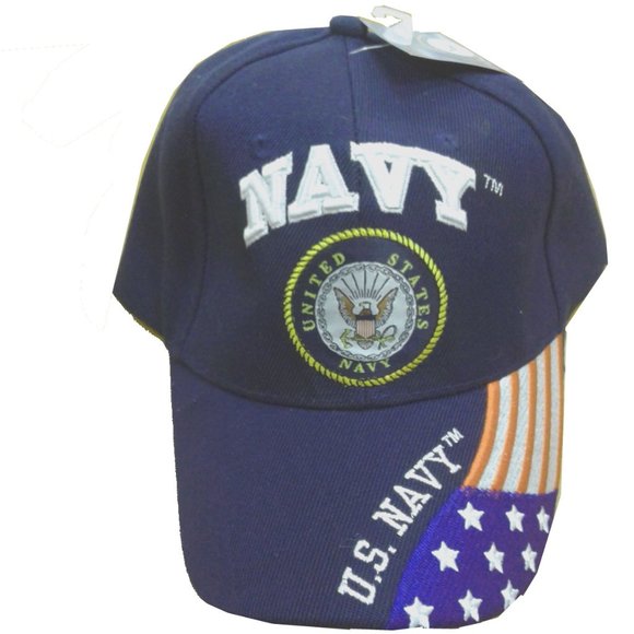 KYS Design Other - Navy Hat With Flag